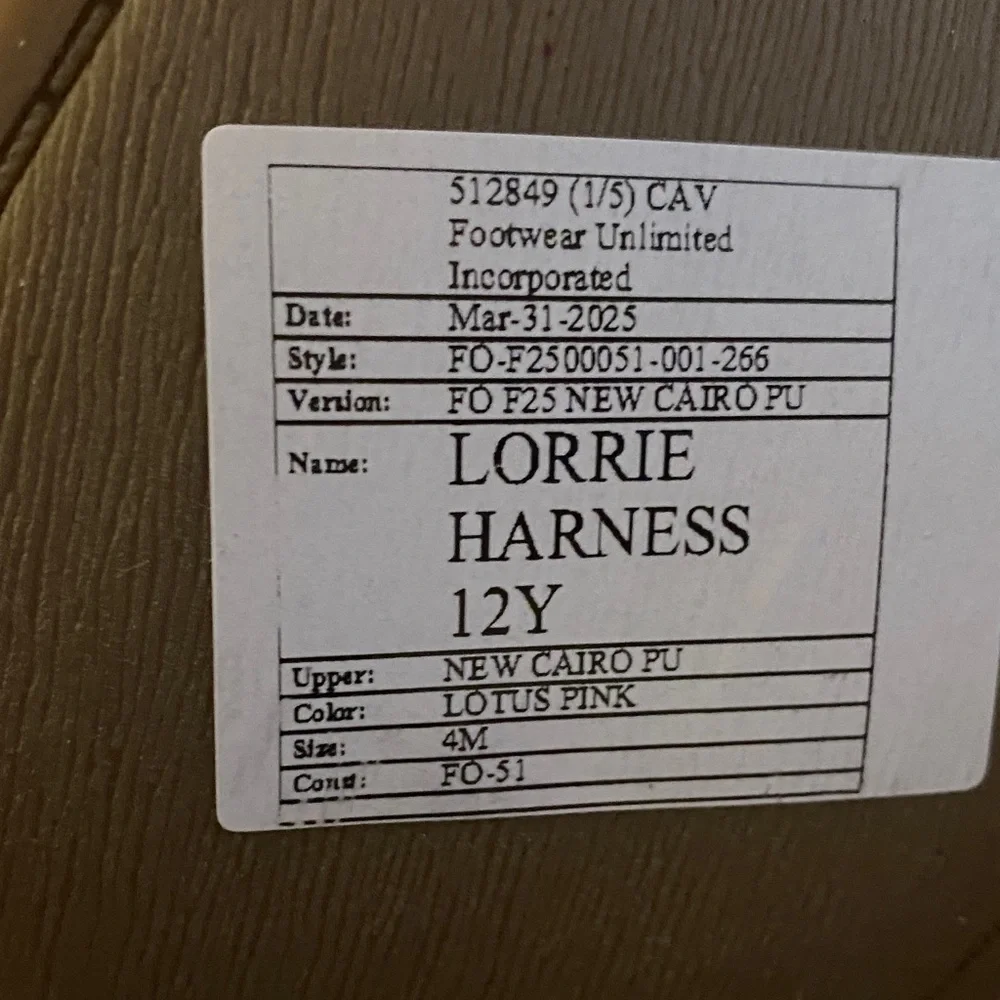 FRYE AND CO. lorrie harness